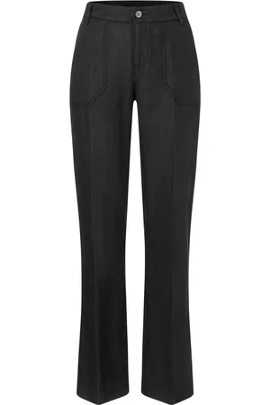 Mac Mujer, Vaqueros, Negro, Talla: XL L30