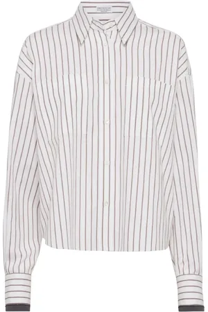 Brunello Cucinelli Mujer, Blusas y Camisas, Blanco, Talla: M