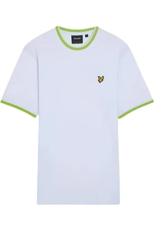 Lyle & Scott Hombre, Camisetas, Azul, Talla: S
