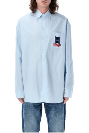 J.W.Anderson Hombre, Camisas, Azul, Talla: L