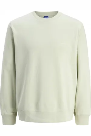 JACK & JONES Hombre, Sudaderas, Verde, Talla: S