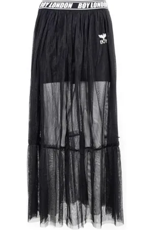 Boy London Mujer, Faldas, Negro, Talla: M