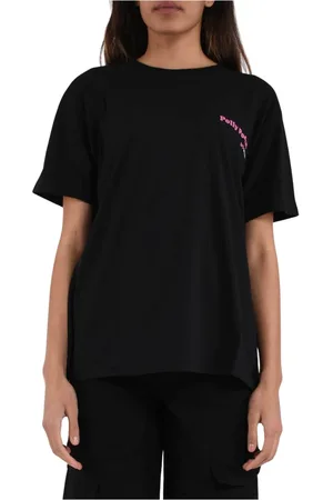 GCDS Mujer, Camisetas, Negro, Talla: M