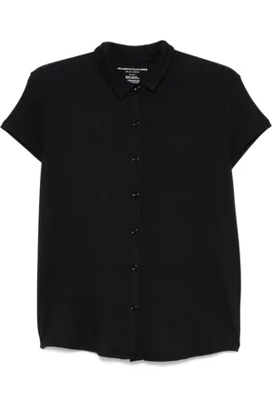 Majestic Mujer, Blusas y Camisas, Azul, Talla: L