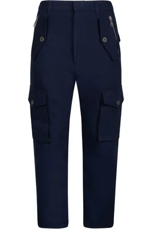 Balmain Hombre, Pantalones, Azul, Talla: M