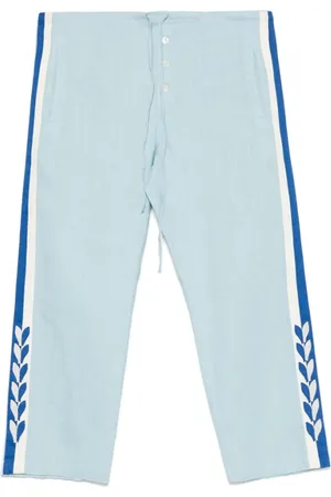 BODE Hombre, Pantalones, Azul, Talla: L