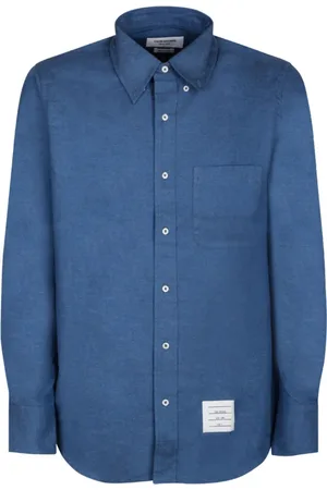 Thom Browne Hombre, Camisas, Azul, Talla: L