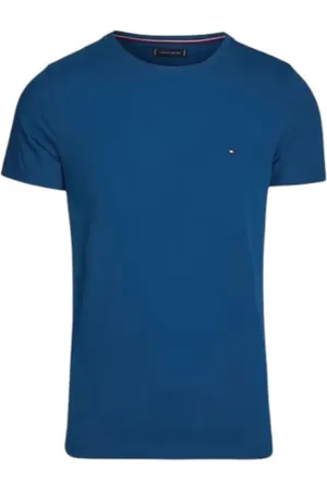 Tommy Hilfiger Hombre, Camisetas, Azul, Talla: XL