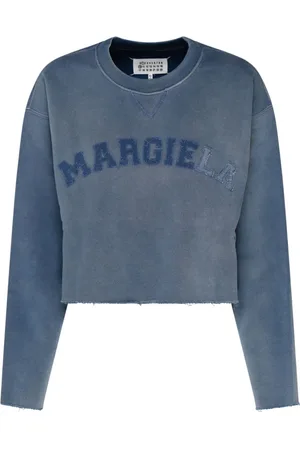 Maison Margiela Mujer, Sudaderas, Azul, Talla: M