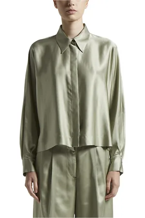 PESERICO SIGN Mujer, Blusas y Camisas, Verde, Talla: M