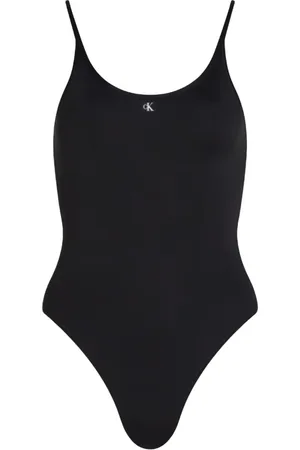 Calvin Klein Mujer, Trajes de baño, Negro, Talla: S