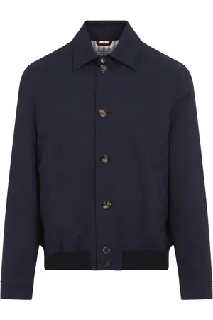 Brunello Cucinelli Hombre, Chaquetas, Azul, Talla: L