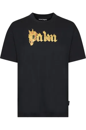 Palm Angels Hombre, Camisetas, Negro, Talla: S