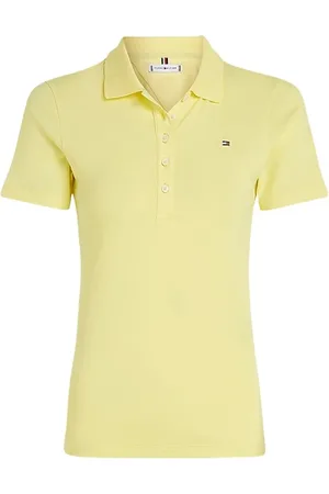 Tommy Hilfiger Mujer, Camisetas, Amarillo, Talla: 2XS
