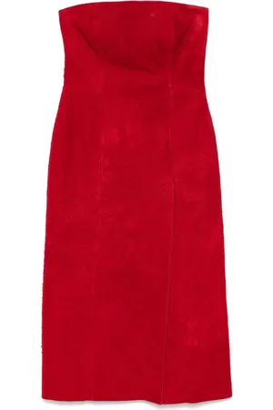 Alexander McQueen Mujer, Vestidos, Rojo, Talla: S