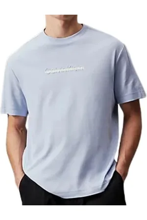 Calvin Klein Hombre, Camisetas, Azul, Talla: XL