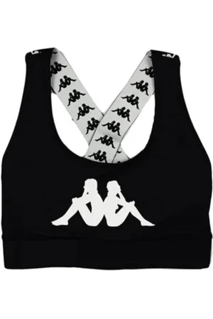 Kappa Mujer, Camisetas, Negro, Talla: L
