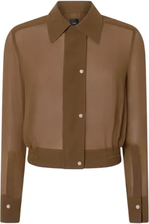 Pinko Mujer, Blusas y Camisas, Verde, Talla: 2XS