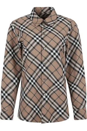 Burberry Mujer, Blusas y Camisas, Marrón, Talla: M