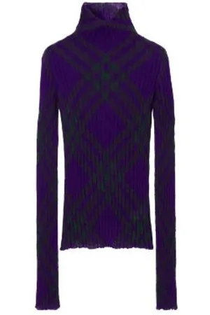 Burberry Mujer, Jerseys, Púrpura, Talla: S