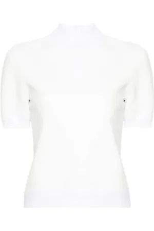 Tory Burch Mujer, Camisetas, Blanco, Talla: S