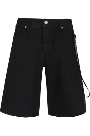 44 Label Group Hombre, Pantalones cortos, Negro, Talla: S