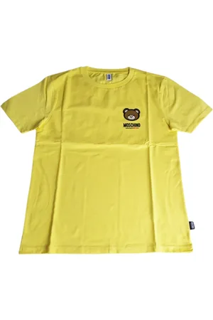 Moschino Hombre, Camisetas, Amarillo, Talla: S