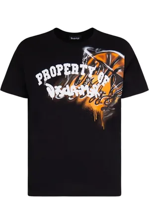 DISCLAIMER Hombre, Camisetas, Negro, Talla: S