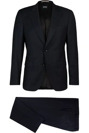 HUGO BOSS Hombre, Trajes, Negro, Talla: M