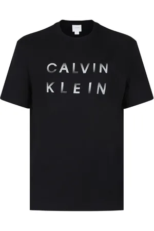 Calvin Klein Hombre, Camisetas, Negro, Talla: S