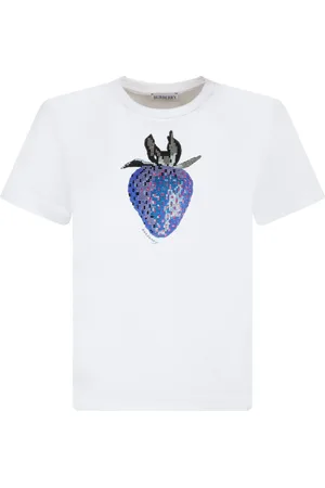 Burberry Mujer, Camisetas, Blanco, Talla: S