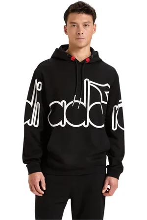 Diadora Hombre, Sudaderas, Negro, Talla: M