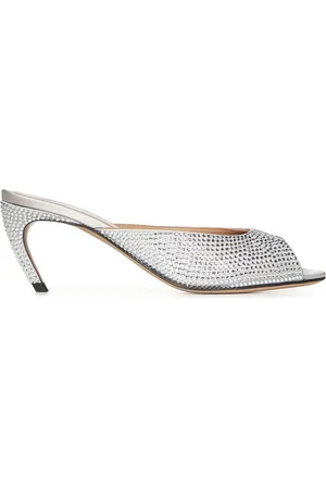 The Attico Mujer, Zapatos, Gris, Talla: 38 EU