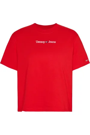 Tommy Hilfiger Mujer, Camisetas, Rojo, Talla: S