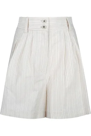 Golden Goose Mujer, Pantalones cortos, Blanco, Talla: S
