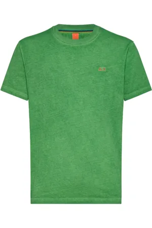 sun68 Hombre, Camisetas, Verde, Talla: XL