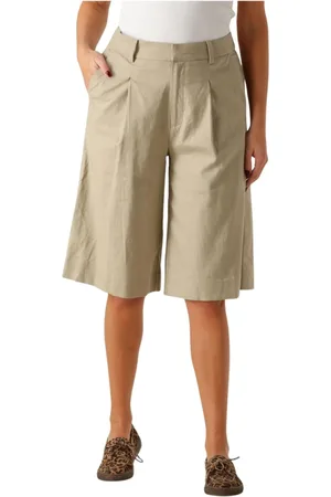 Gestuz Mujer, Pantalones cortos, Verde, Talla: S