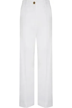 Patou Mujer, Pantalones, Blanco, Talla: XS