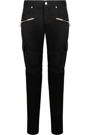 Balmain Hombre, Pantalones, Negro, Talla: W30