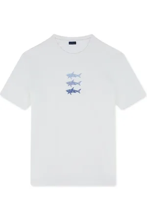 Paul & Shark Hombre, Camisetas, Blanco, Talla: 2XL