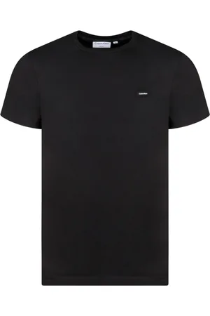 Calvin Klein Hombre, Camisetas, Negro, Talla: S