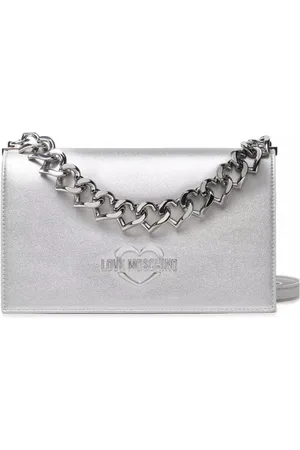 Moschino Mujer, Bolsos, Gris, Talla: ONE Size