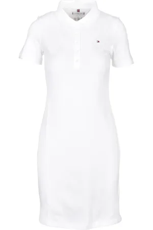 Tommy Hilfiger Mujer, Vestidos, Blanco, Talla: L