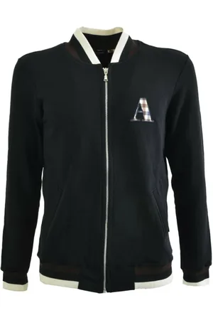 Aquascutum Hombre, Sudaderas, Negro, Talla: L