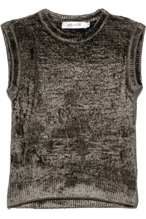 AYA MUSE Mujer, Camisetas, Gris, Talla: XS