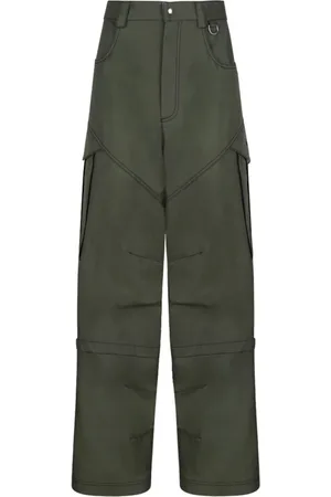 OFF-WHITE Hombre, Pantalones, Verde, Talla: M