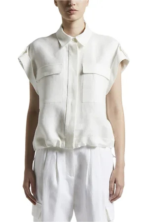 PESERICO SIGN Mujer, Blusas y Camisas, Blanco, Talla: XL
