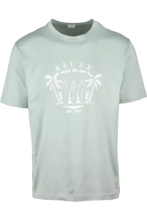 ELEVENTY Hombre, Camisetas, Verde, Talla: M
