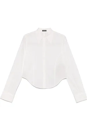 ANN DEMEULEMEESTER Mujer, Blusas y Camisas, Blanco, Talla: S