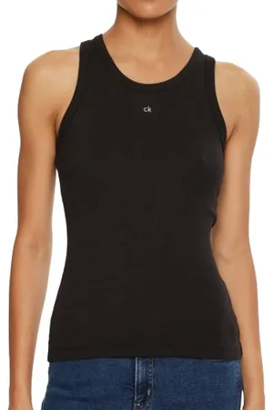 Calvin Klein Mujer, Camisetas, Negro, Talla: XS